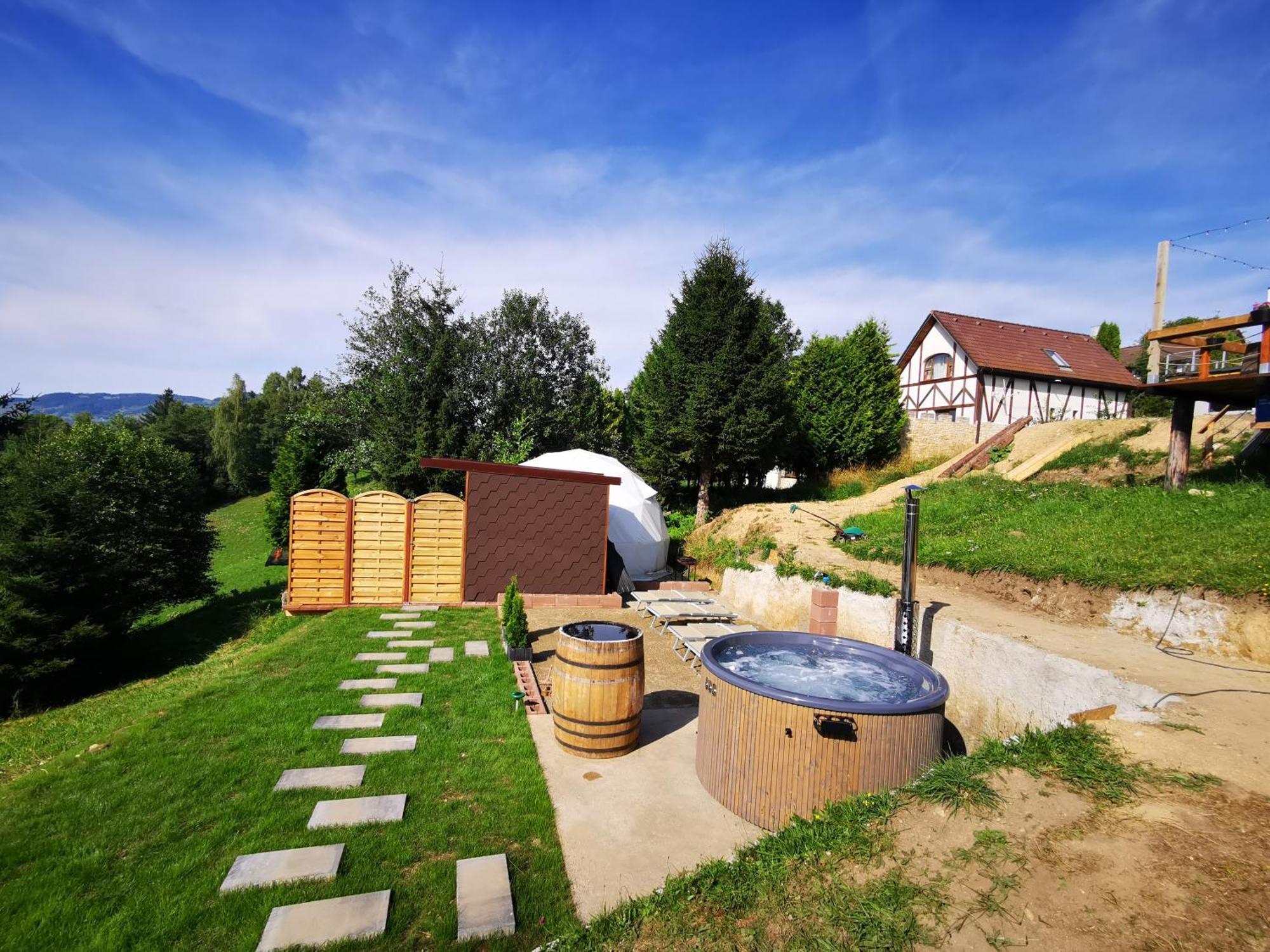 Hotel Glamping Zazen Drumu Carului Exterior foto